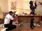Horny Policewoman Wants To Get Enough Evidence At The Crime Scene Full Video |… |…