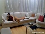 Babysitter Masturbating Not Knowing That In The House Are Hidden Cams