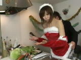 Japanese MILF In Santa Claus Outfit Groped and Gangbanged By Guests at Christmas Eve…