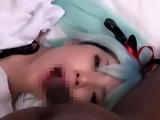 Hatsune Miku Cosplay Ended With Good Creampie HD | xvideosearch.com