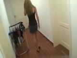 Stepbro Fucked Blonde Stepsis in Laundry