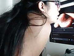 Latin BBW Enjoys Cam to Cam Show Cumshot Hot Clip | xvideosearch.com