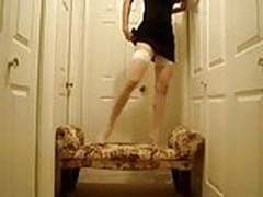 Camming Pioneer In Black With White Stockings Online | xvideosearch.com