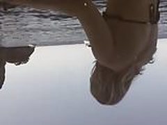 Reese Witherspoon in bikini, diving into the water Online | xvideosearch.com