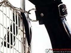 Rubber clinic chained Hot Clip | xvideosearch.com