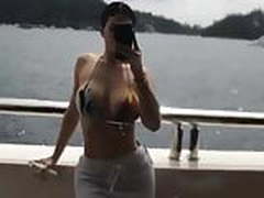 Kylie J. in a bikini on a boat Free XXX | xvideosearch.com