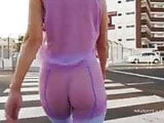 See Trough Outfit In Public Full Video | xvideosearch.com
