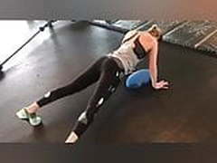 Brie working out Hot Clip | xvideosearch.com