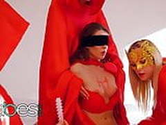 Babes Unleashed - Cristal Caitlin Sybil - Haze Me - BABES Full Video | xvideosearch.com