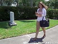 Delectable teen Britt James picked up and fucked hard HD | xvideosearch.com