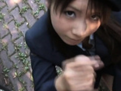 Beautiful beauty on knees to give a deepthroat blow job HD | xvideosearch.com