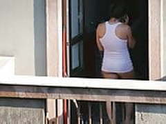 Neighbor in underwear on the balcony Free XXX | xvideosearch.com