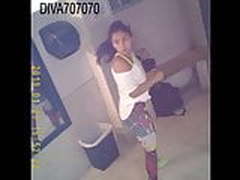 ALINE DE LA VEGA IS SPIED IN THE BATHROOM HD | xvideosearch.com