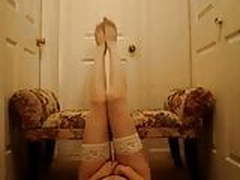 Camming Pioneer In White Stockings Part One Hot Clip | xvideosearch.com