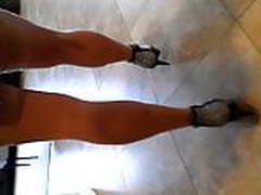 Sophia Walking In Nylons and Heels HD | xvideosearch.com