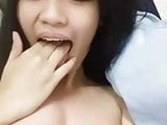 filipina teen playing HPM9 Full Video | xvideosearch.com