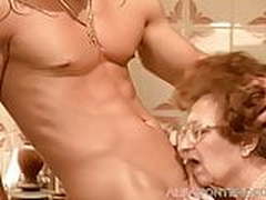 Old granny loves getting some young dick Hot Clip | xvideosearch.com
