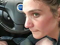 She sucked his big dick in car Online | xvideosearch.com