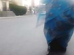 Sahrawia SSBBW Big ass Walk in street Hot Clip | xvideosearch.com