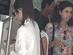 Beautiful Kendall J. nipple slip in sexy white top Free XXX | xvideosearch.com