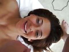 Beautiful skinny teen gets fucked and mouth full of cum HD | xvideosearch.com