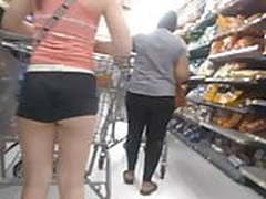 Young White Girl in booty shorts(Cheeks Out) Full Video | xvideosearch.com