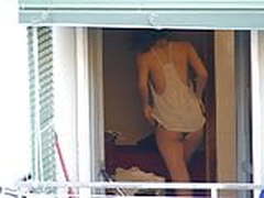 Teen neighbor in her kitchen I HD | xvideosearch.com