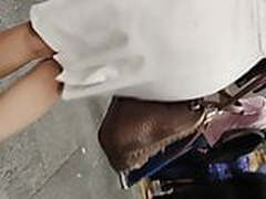 Hot secretary in white skirt and high heels HD | xvideosearch.com