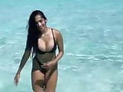 Aditi Mistry In Black Bikini indian fitness role model HD | xvideosearch.com