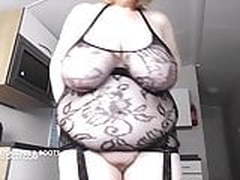 Sally in bodystocking and boots HD | xvideosearch.com