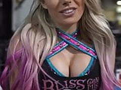 WWE - Alexa Bliss massive cleavage Full Video | xvideosearch.com
