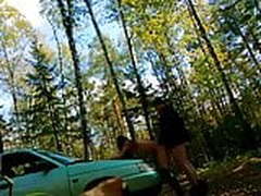 Russian teeny Natasha in the forest Hot Clip | xvideosearch.com