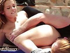 Yoga with stepdad ends downward doggystyle - Sweet Sinner Full Video | xvideosearch.com