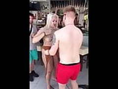 strip oops nudity beach show pussy ass in public naked HD | xvideosearch.com