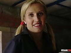 Incredible blonde shows off her good bits Online | xvideosearch.com