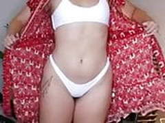 Big ass youtube fitnessmodel in tight dress and lingerie Online | xvideosearch.com