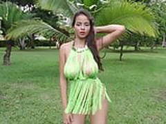 Jasmin Ultra Busty Green Strings Full Video | xvideosearch.com