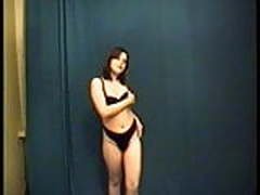 Rare casting footage with very shy russian amateur teenager Full Video | xvideosearch.com