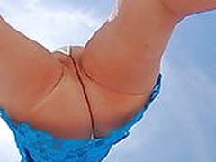 Enjoying the sun (white bikini bottoms) HD | xvideosearch.com