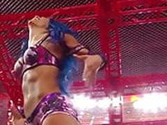 Sasha Banks on the turnbuckle Online | xvideosearch.com