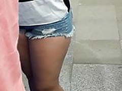 Blonde with short jeans big ass cellulite 2 Full Video | xvideosearch.com