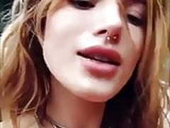 Bella Thorne sexy rapping and walking clips
