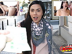 GERMAN SCOUT - SKINNY TEEN ASHLEY FUCK FOR CASH AT PICK UP Full Video | xvideosearch.com