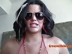 Busty Latina Angelina Castro in Red Thong String Bikini Online | xvideosearch.com