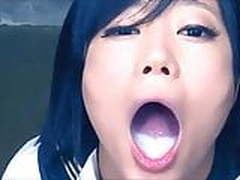 JAV schoolgirl swallows at least 5 cumshots Hot Clip | xvideosearch.com