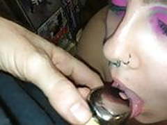 Hotvixenwifey Sucks Cuckold Hubby, Locked Chastity Cage BJ Full Video | xvideosearch.com