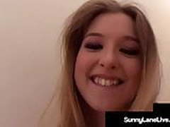 Super Cute Sunny Lane Gets Pussy Pounded & Mouthful Of Cum! Online | xvideosearch.com