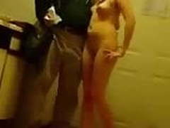 Girlfriend stripping naked in front of old neigbour grandpa Hot Clip | xvideosearch.com