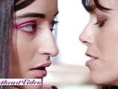 Big tit Milf leasbian makes out with petite coed HD | xvideosearch.com