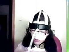 Frau mastubiert fuer ihren Freund in Skype HD | xvideosearch.com